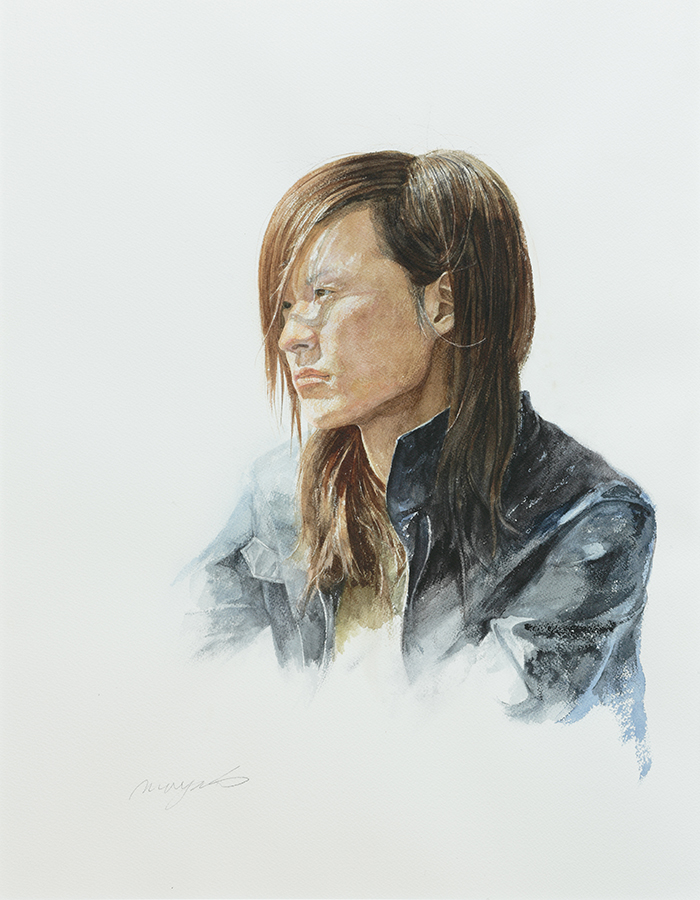 Water Color Painting 06 Sunlight of spring