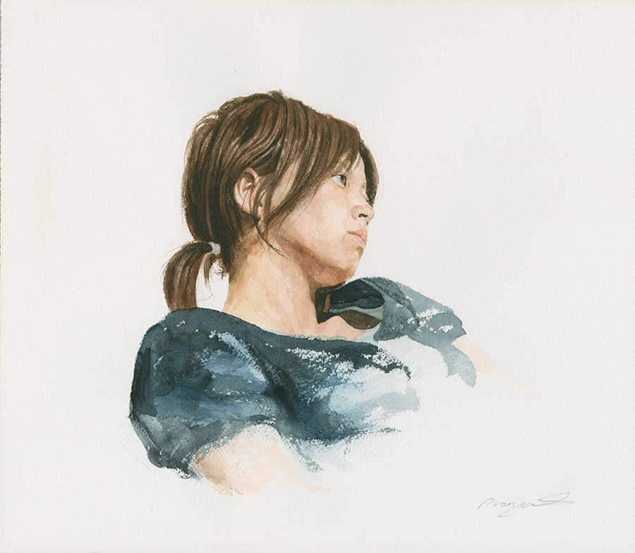 Water Color Painting 09 Ayaka II