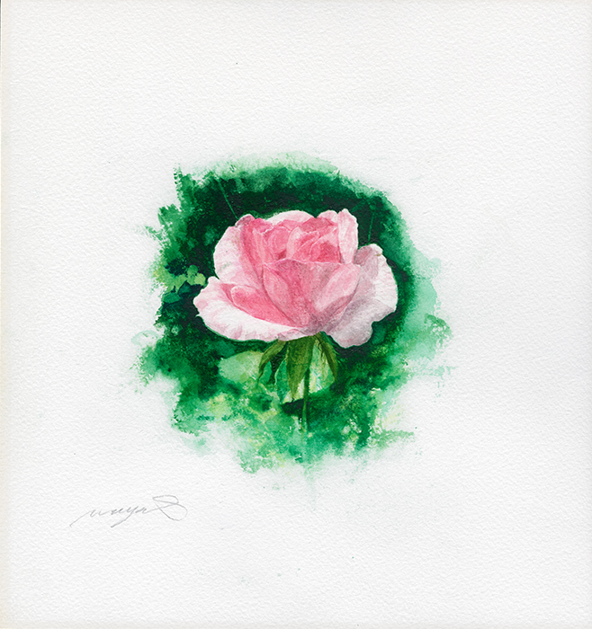 Water Color Painting 11 Silence of a noon